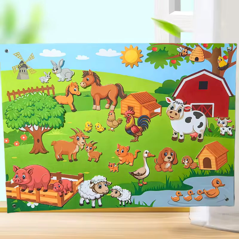 Interactive Felt Learning Calendar